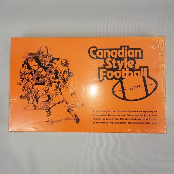 Canadian Style Football Vintage 1984 Game by Gateway - Picture 1 of 1